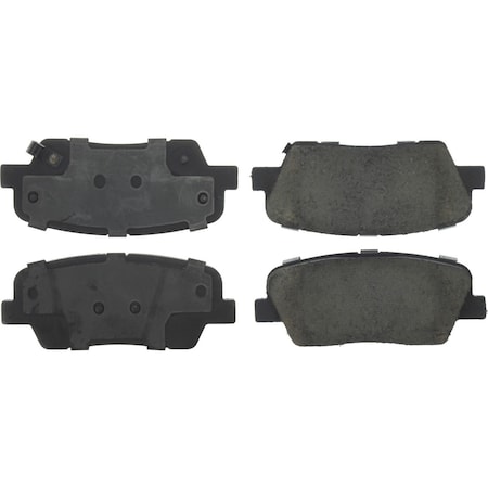 Centric Parts Ceramic Brake Pads With Shims, 105.12843 105.12843